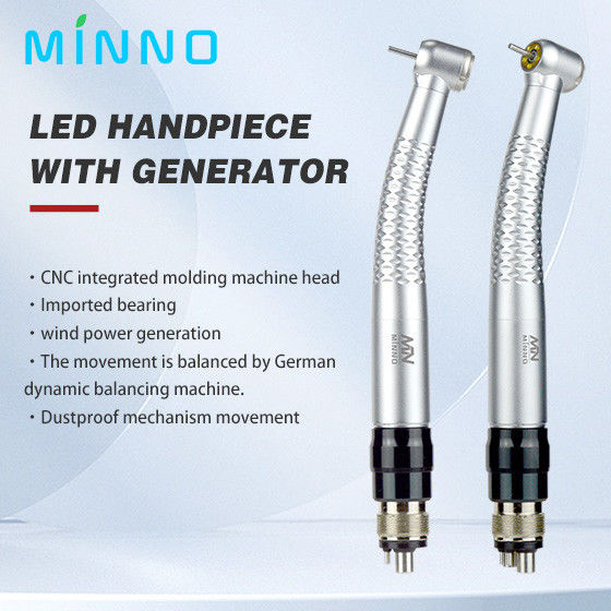 CE Nha khoa tốc độ cao tay 25000RPM đẩy loại tay