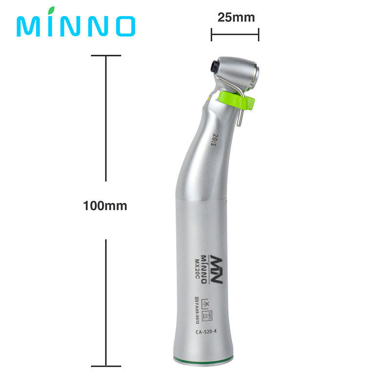 Mặt trái góc đầu cho nha khoa 20:1 Mặt trái góc tốc độ thấp Handpiece giảm cấy ghép phẫu thuật S-Max SG20 Rotor hộp mực