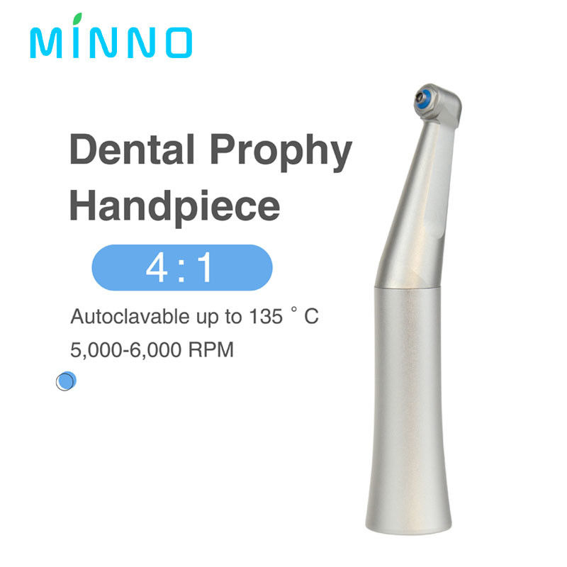 Contra Angle 4: 1 tốc độ chậm Prophy Handpiece E Type Connection