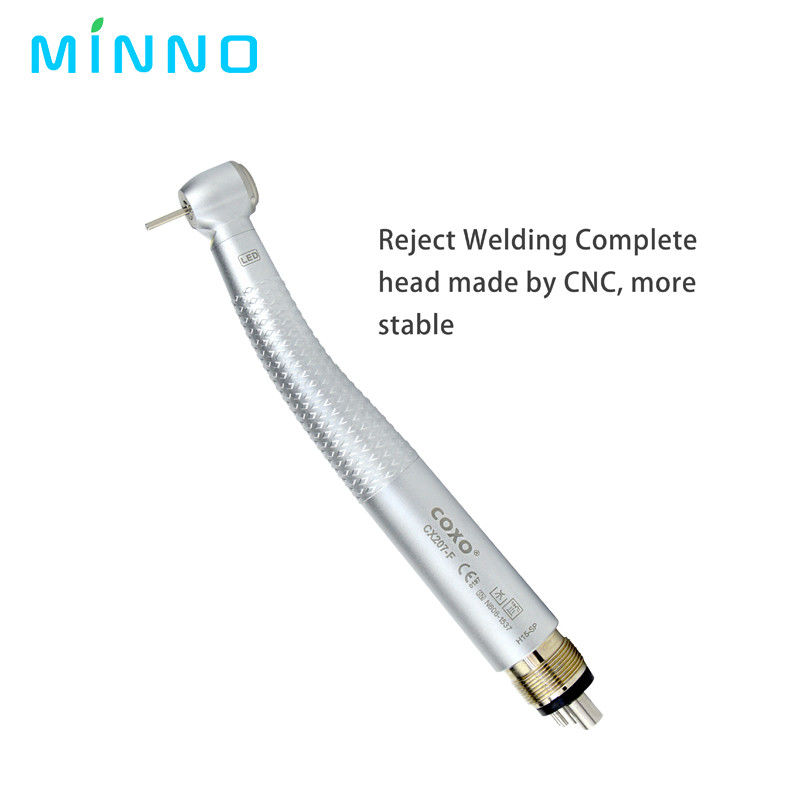 300000rpm Coxo High Speed Handpiece 4 lỗ LED Dental Handpiece với 3 Way Spray