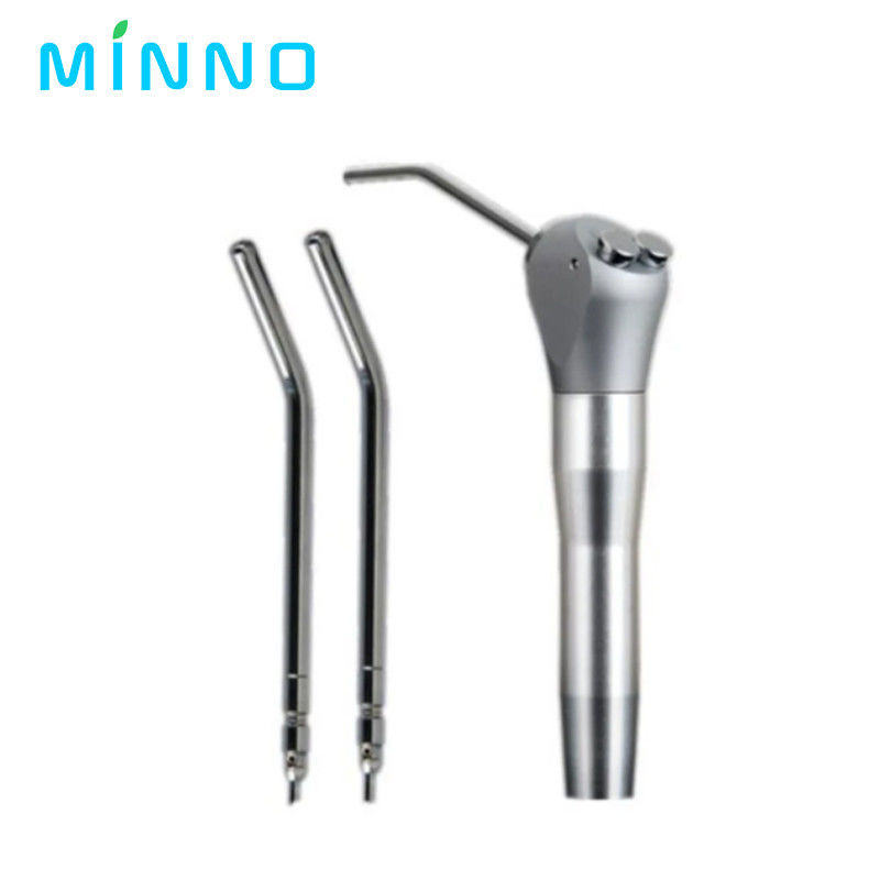 Dental Material Three Way Syringe Dental Chair Parts Tool 1 Three Way Gun+2 Gun Tips (Vật liệu nha khoa 3 cách tiêm ghế nha khoa bộ phận dụng cụ 1 Bọn 3 cách + 2 Mũi súng)