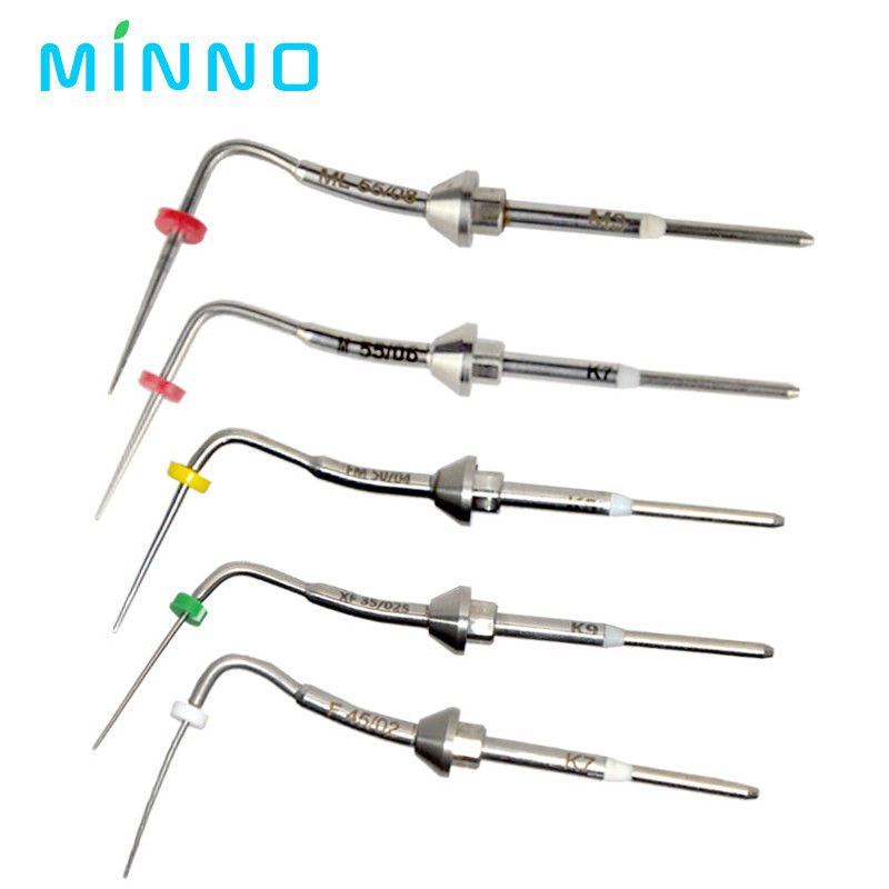 Phụ kiện nha khoa Percha Gutta Pen / Gun Tip Plugger Đau đun nóng Hệ thống nhấp răng nội răng Phụ kiện Gutta Percha Heat Plugger Obturator Heart Plugger Cho Nha sĩ