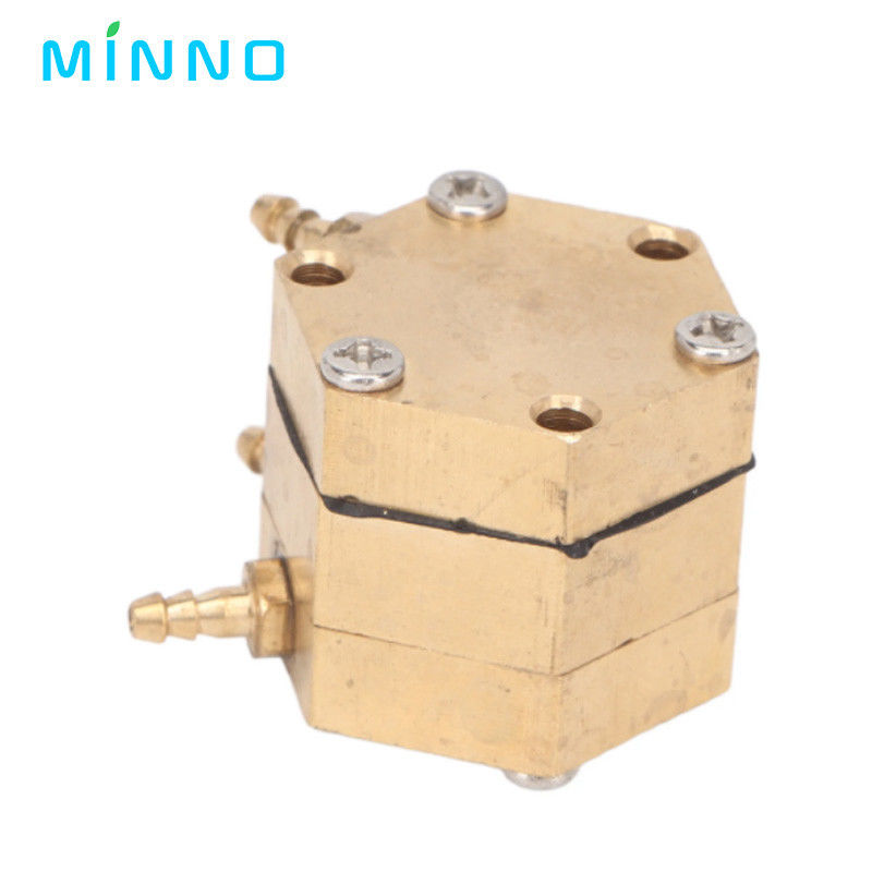 Máy điều chỉnh van nước nha khoa Hexagonal Dễ cài đặt van áp suất nước nha khoa Đồng cao độ thông qua vững chắc