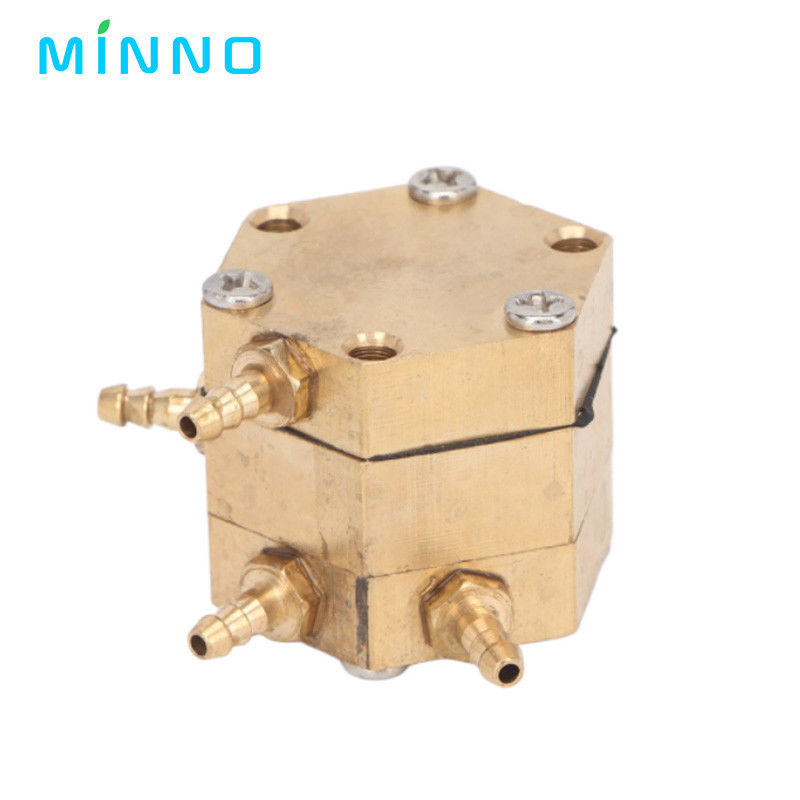 Máy điều chỉnh van nước nha khoa Hexagonal Dễ cài đặt van áp suất nước nha khoa Đồng cao độ thông qua vững chắc