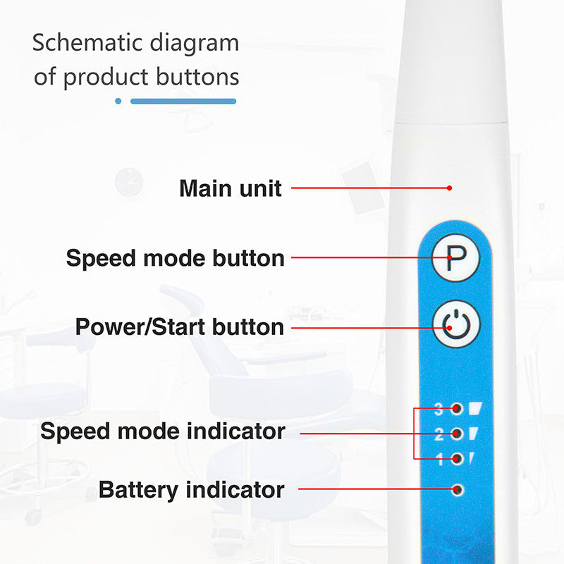 Dental Sonic Endodontic Irrigator Endo Activator For Root Canal Ultra Cleaning / Dental Root Canal Sonic Irrigator Activator Thiết bị nha khoa