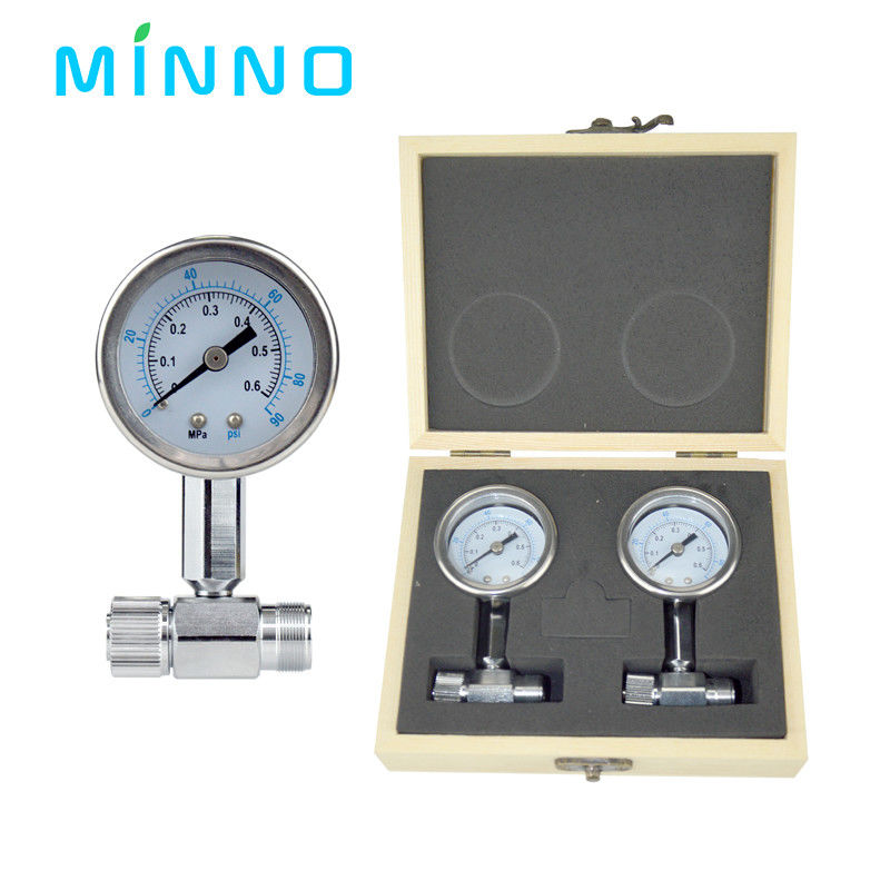 Máy đo áp suất của tuabin nha khoa cho tốc độ cao và thấp Máy đo áp suất tay