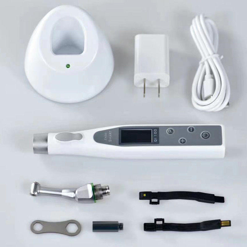 Dental Wireless Endo Motor với đèn LED EndoMotor 16:1 Dental Reduction Contra Angle