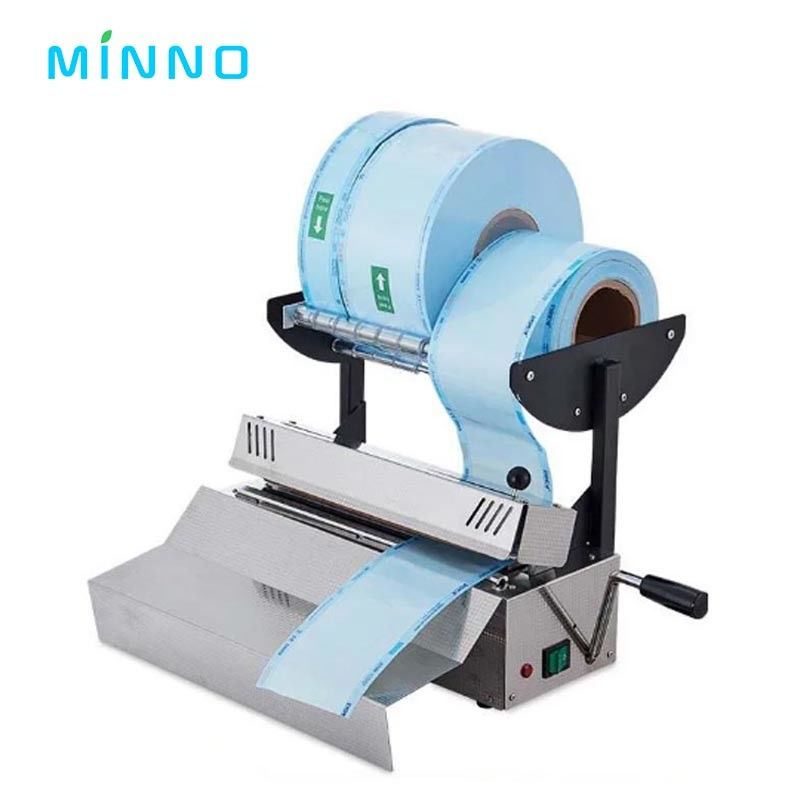 Máy niêm phong nha khoa Để khử trùng Bao bì niêm phong y tế Máy thép không gỉ Niêm phong túi