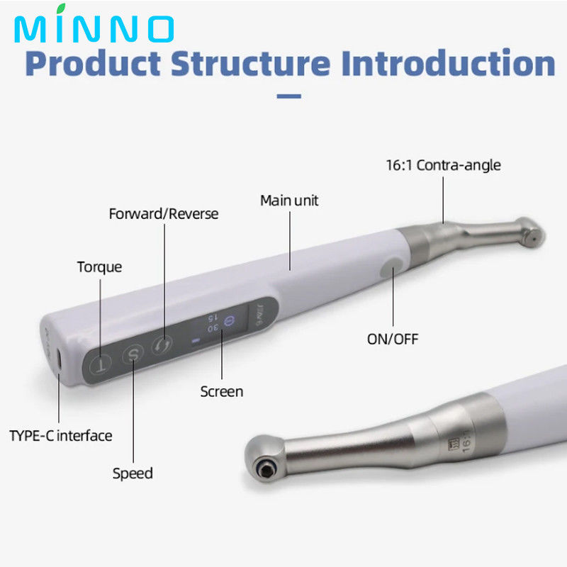 Máy điều khiển chìa khóa xoắn của cấy ghép răng điện 16/1 Contra Angle Universal Implant Repair Kit
