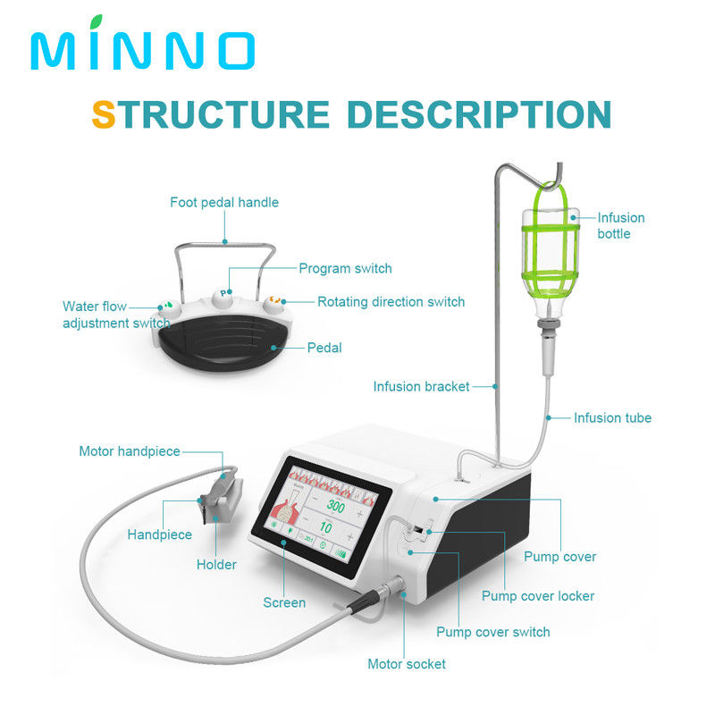 Màn hình LED mới xuất hiện Implant răng động cơ phẫu thuật với màn hình cảm ứng màu sắc