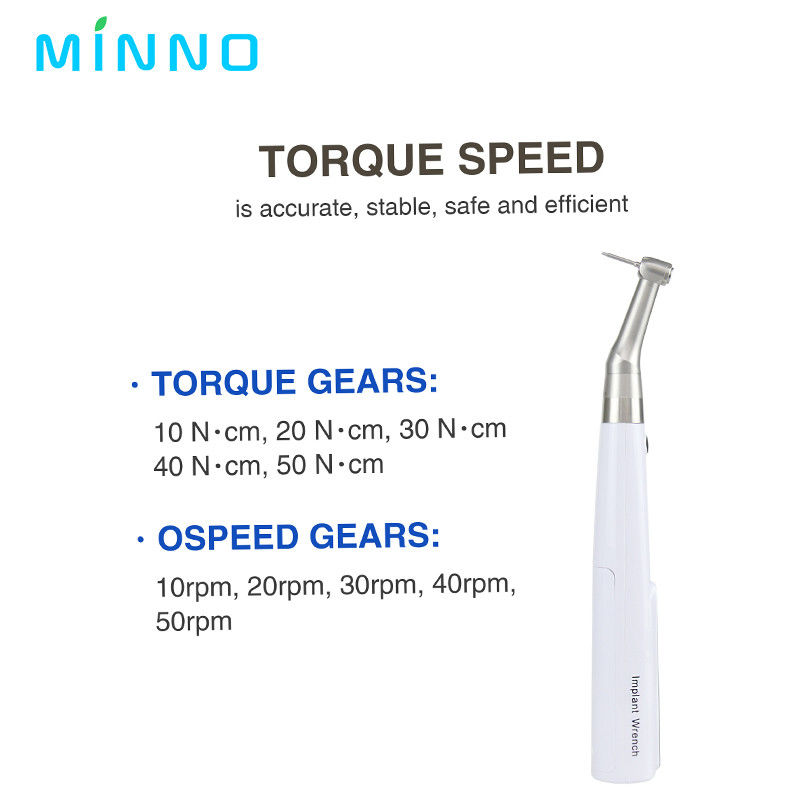 Dental Cordless 360 ° Rotating Mini Torque Wrench từ BetterWay Motor X cho Endodontic Implant Abutment