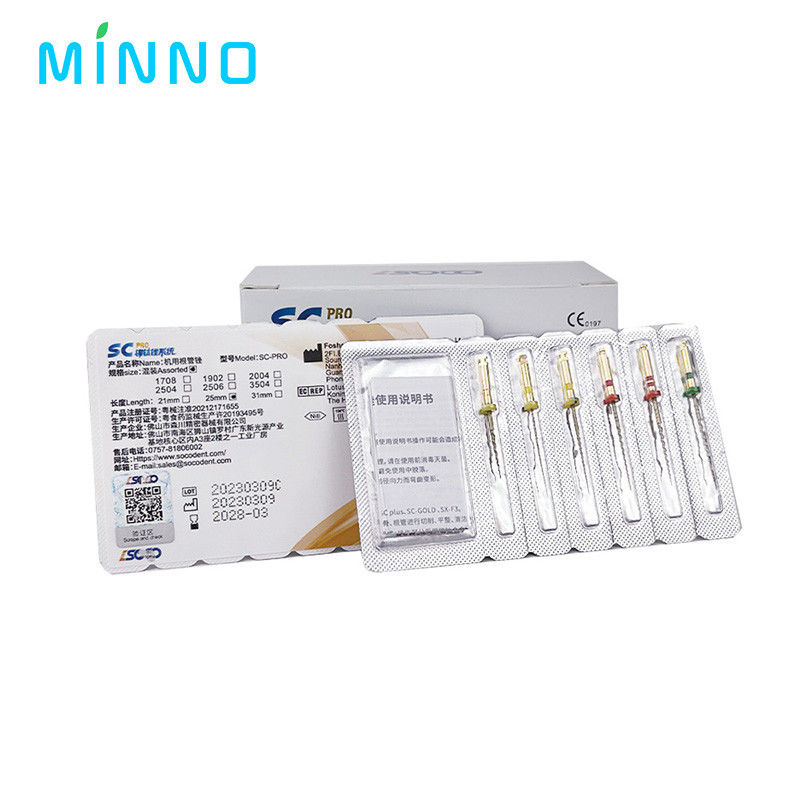 Nha khoa SX-F3 Blue Files Nitinol Rotary Universal Engine Endodontic chống mệt mỏi kim liên tục Nha khoa Root Canal Mat