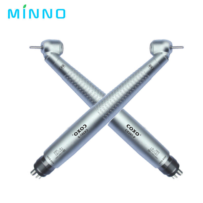 Chú bỏ răng 45 độ 4 lỗ hoặc 2 lỗ tay tay cao tốc không khí phẫu thuật tuabin tay tay nha sĩ phòng khám công cụ 45 De