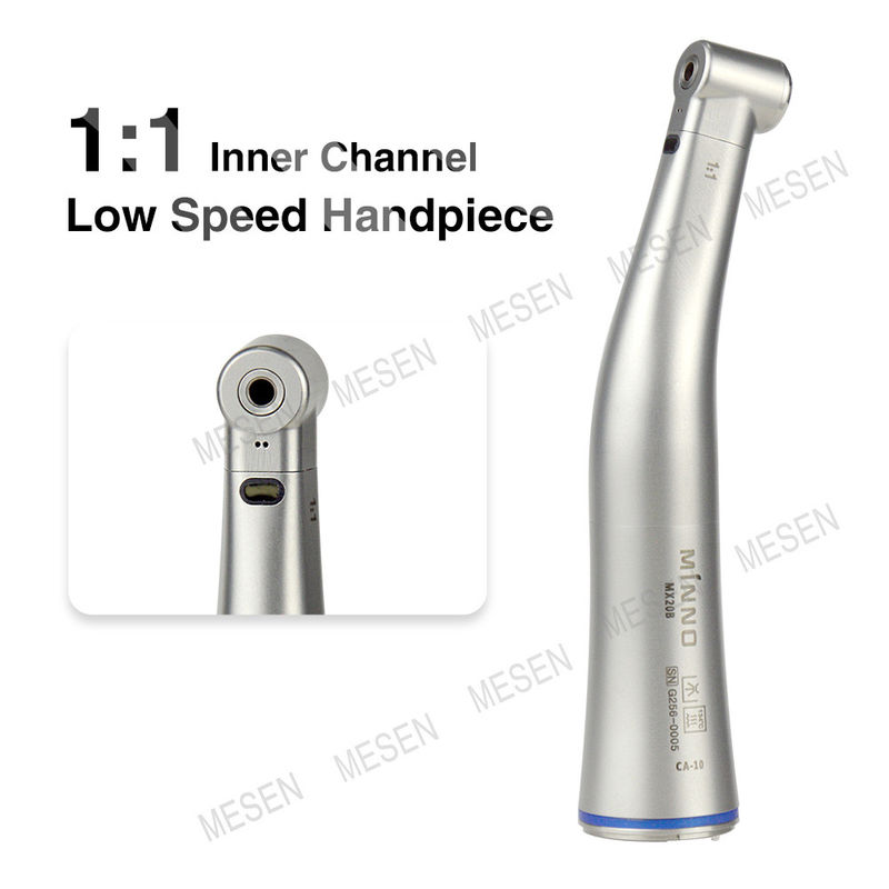 1/ 1 Khối bên trong Máy cầm tay tốc độ thấp 4 lỗ Máy cầm răng LED tốc độ thấp
