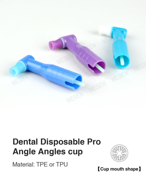 Cốc dùng một lần sử dụng răng Pro Angle Angles Cup Vật liệu TPE hoặc TPU Soft dental disposable prophy angles cup,prohylaxis cup